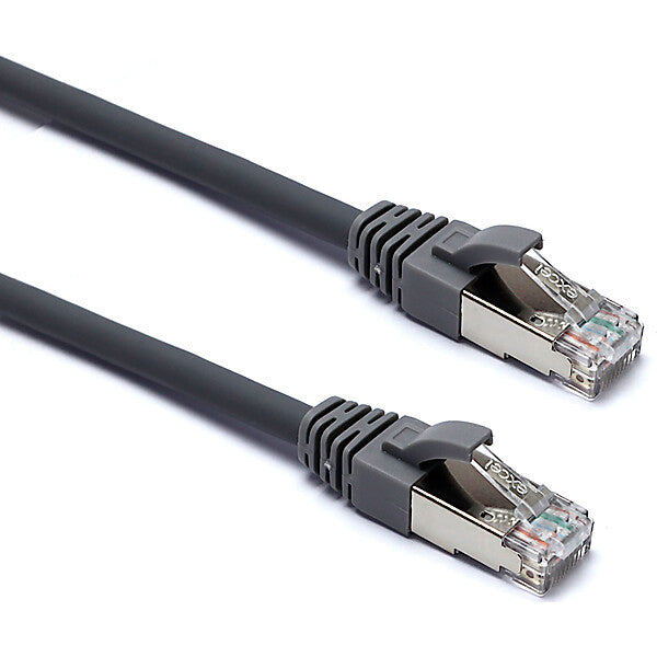 Excel Netw Patchkabel S/FTP gr 0,3m Cat.6A AWG26 106-001(VE10)